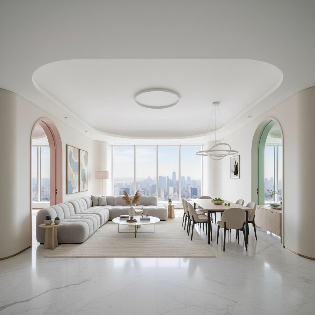 dining-room staged in modern style